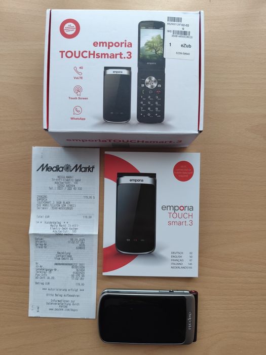 Продавам телефон EMPORIA TouchSmart с  Watsapp!!!