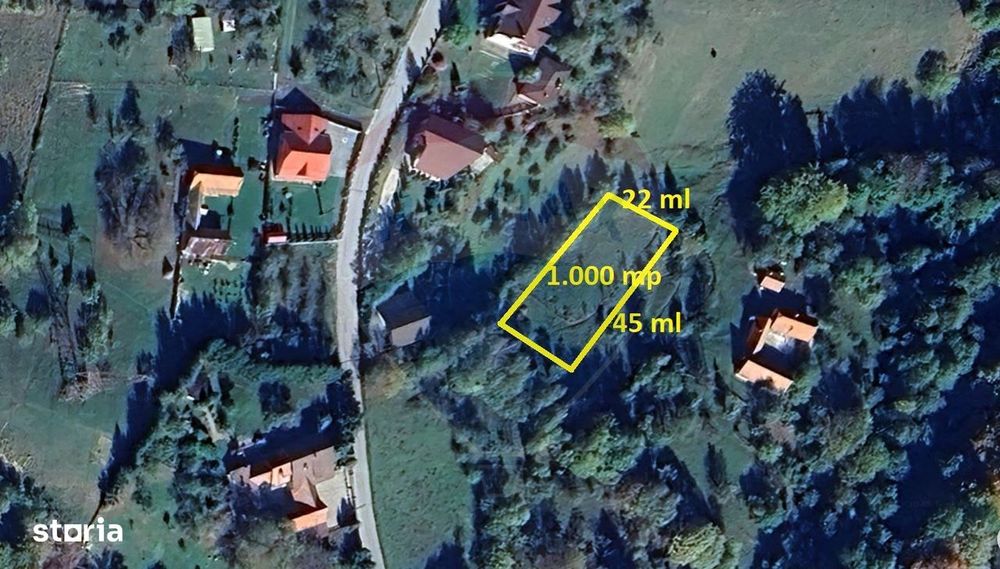 Teren de Vis în Bran – 1000mp Plat, Liniște Absolută și Aer Curat