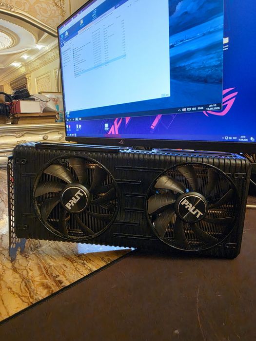 Видеокарта RTX Palit  3060 12  gb