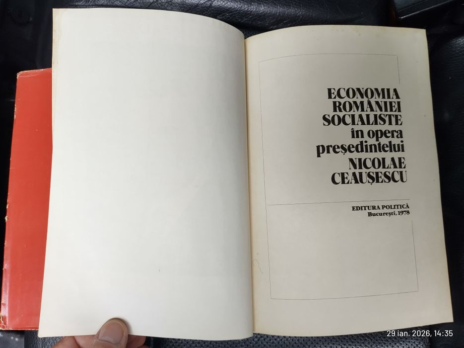 Ceausescu carte de colectie