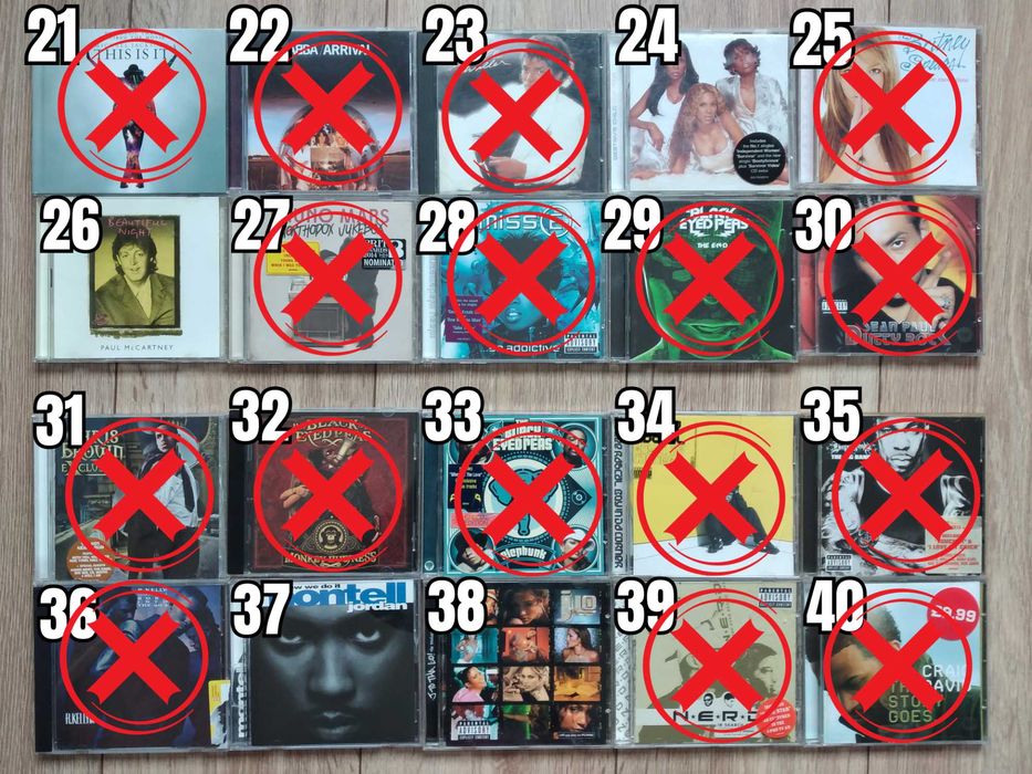 Pop и R&B Music Albums CDs Оригинални Поп РнБ Музикални Дискове Компакт Дискове