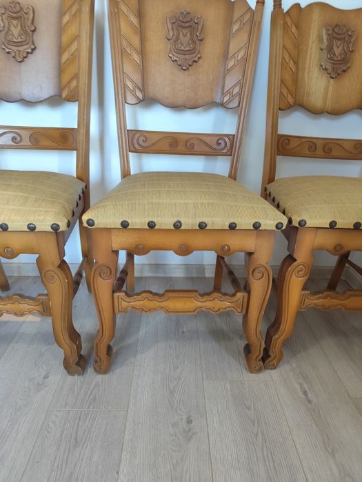4 scaune fag cu arcuri model deosebit