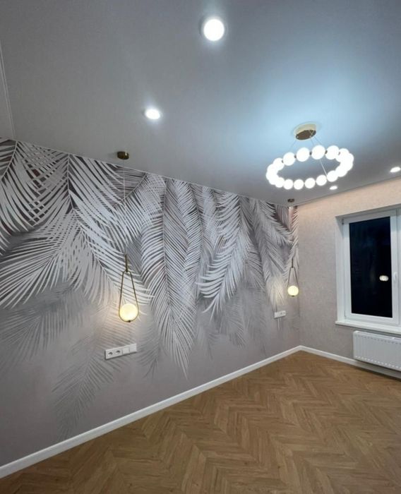 покраска стен и поклейка обоев