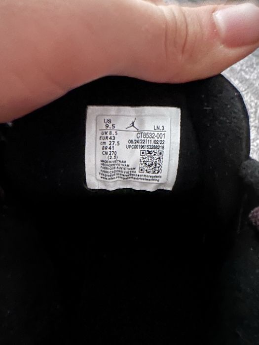 Jorden 3 retro black cat