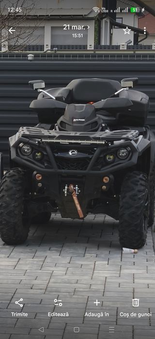 Can am 650 XT Outlander