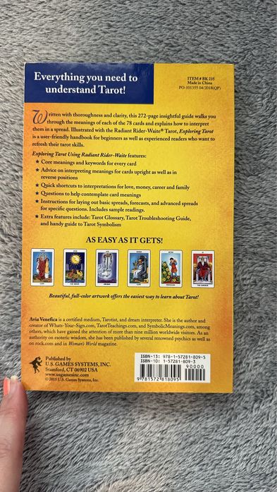 Exploring Tarot Using Radiant Rider White by Avia Venefica