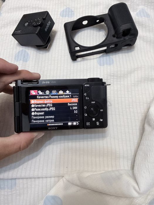 Sony zv-e10 фото апарат