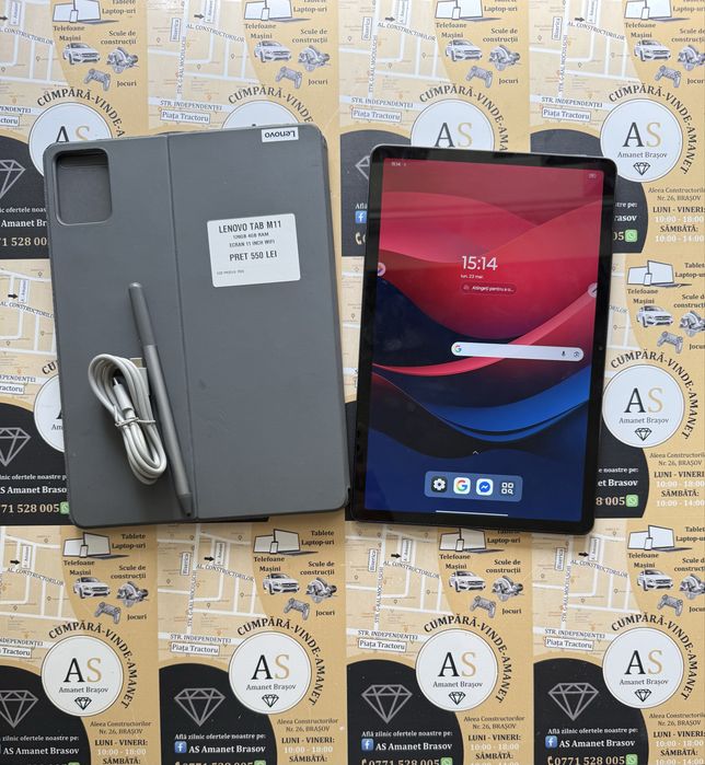 Tableta Lenovo Tab M11 128Gb 4Gb Ram Wifi + Pen Stylus