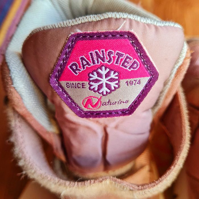 Ghete imblanite Naturino Rainstep Tehnologie Waterproof marime 30