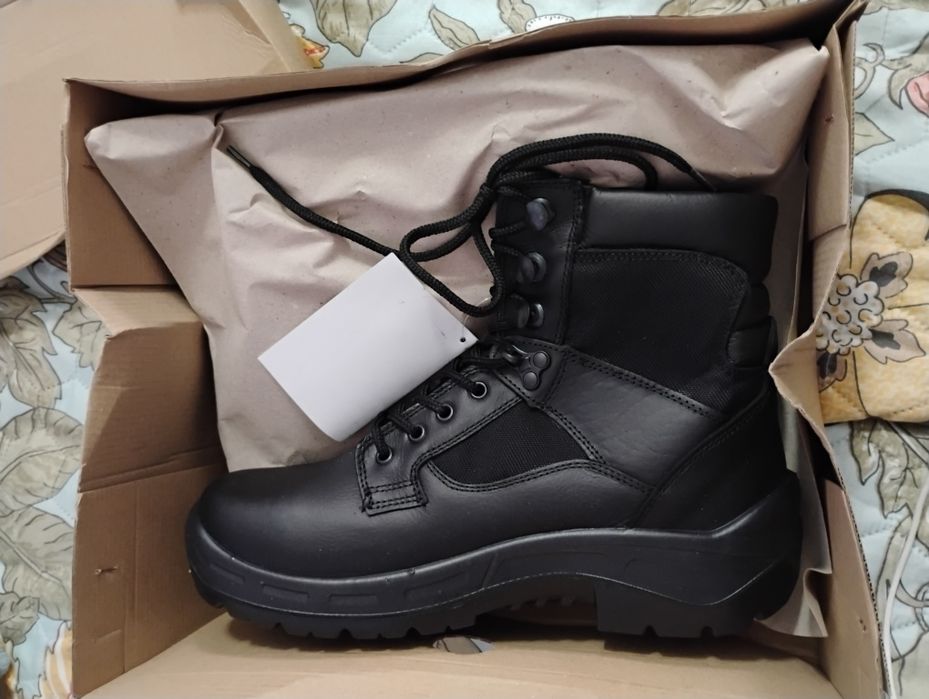 кубинки военни обувки боти кожени обувки половинки