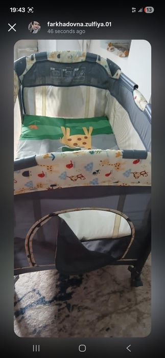 Балалар кровати холати яхши