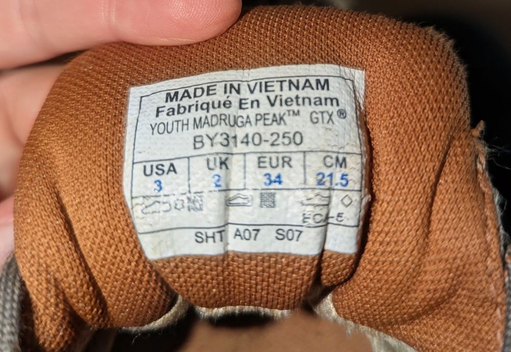 Ghete trekking Columbia nr.34