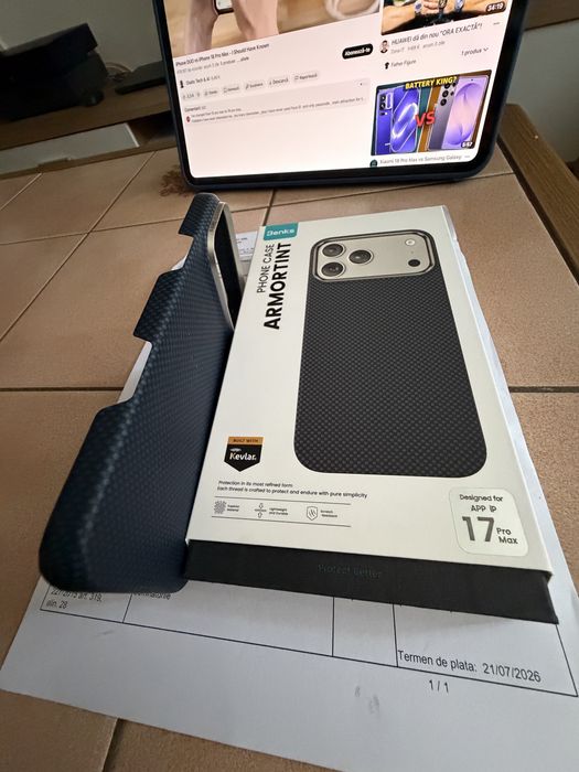 Husa Kevlar Benks -Iphone 17 pro Max