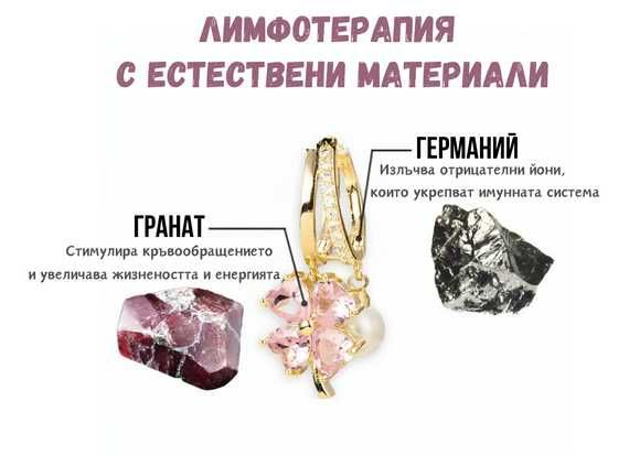 Германиеви обеци Lymph Therapy