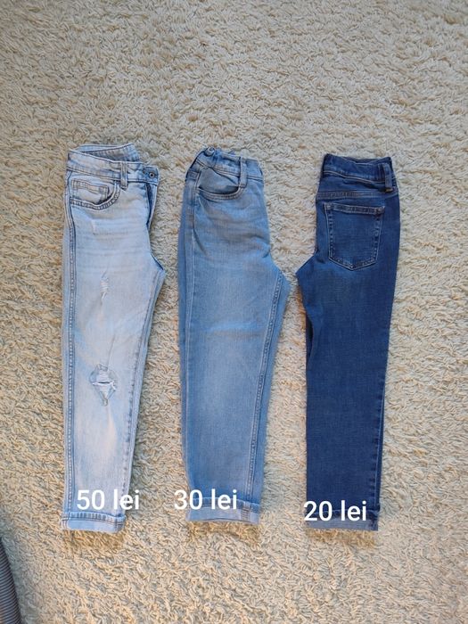 Blugi hm mărime 7/8 ani