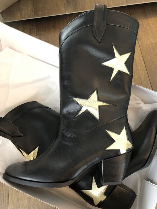 Cizme piele Lust of Creation (western cowboy boots) 38