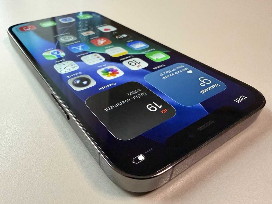  Apple / iPhone 12 Pro 128 Gb / Graphite / 100% Acumulator