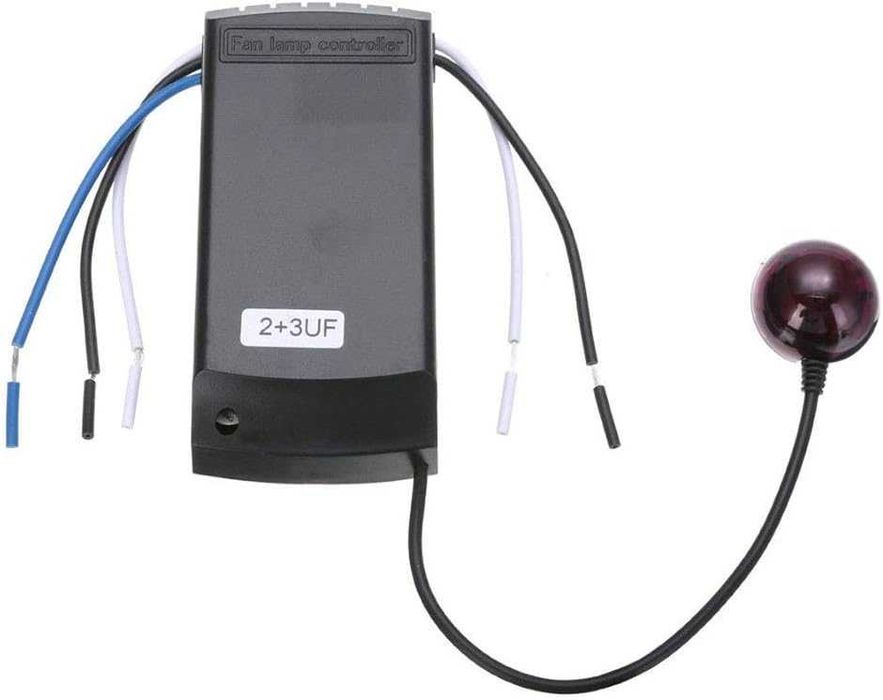 Универсално дистанционно за таванен вентилатор, с приемник, таймер