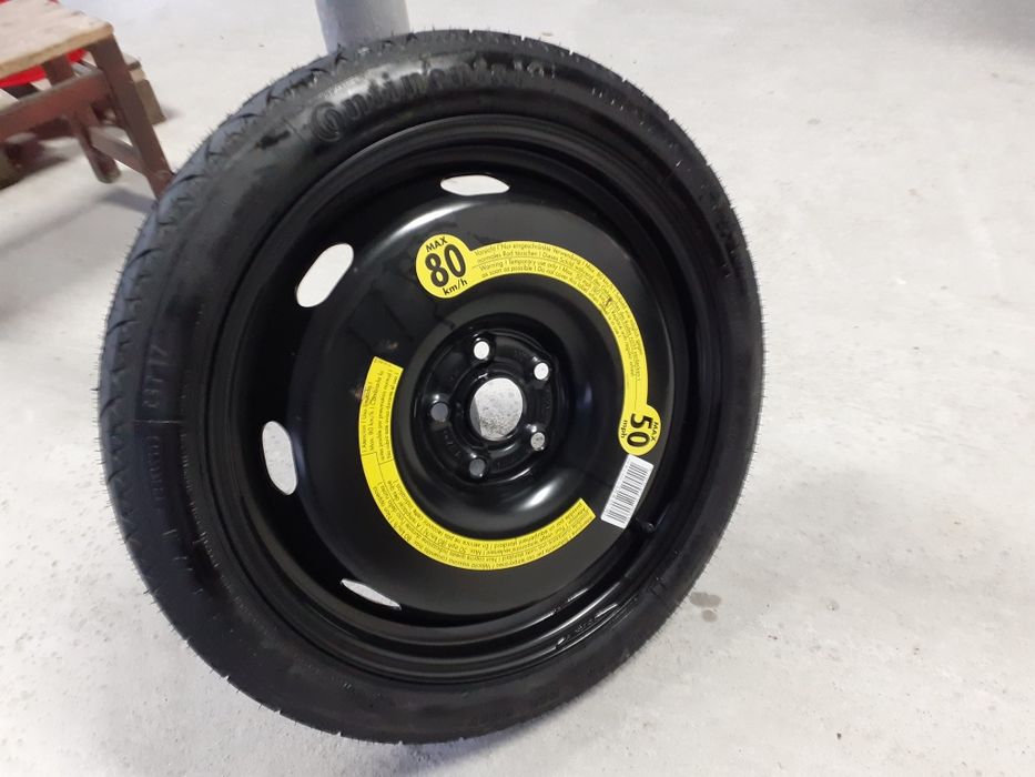 Roata de rezerva mica slim vw tiguan audi q3 q5 r18 125 70 18