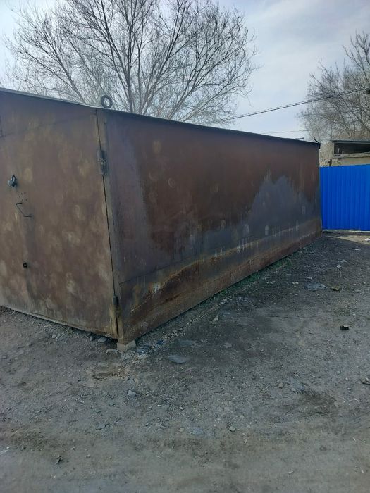 Продам металлический гараж. 3.5на6