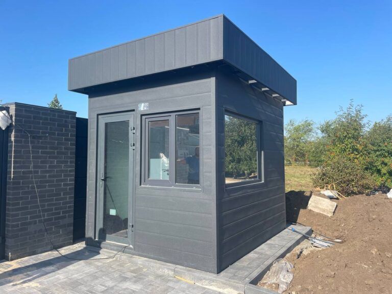 Пост охраны, КПП. Торговый павильон.