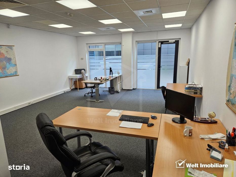 Birou open space 66mp, finisat, zona Vivo Cluj Napoca
