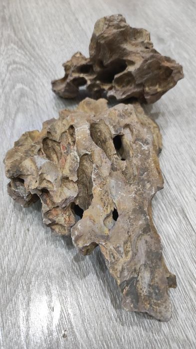 Драконый камень для аквариума 2 шт