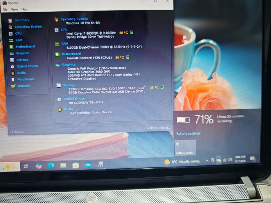 HP Pavilion DV6 i7 gen2