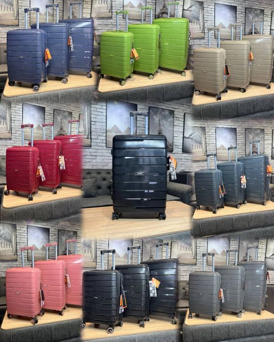 Скидки на чемоданы из полипропилена новые