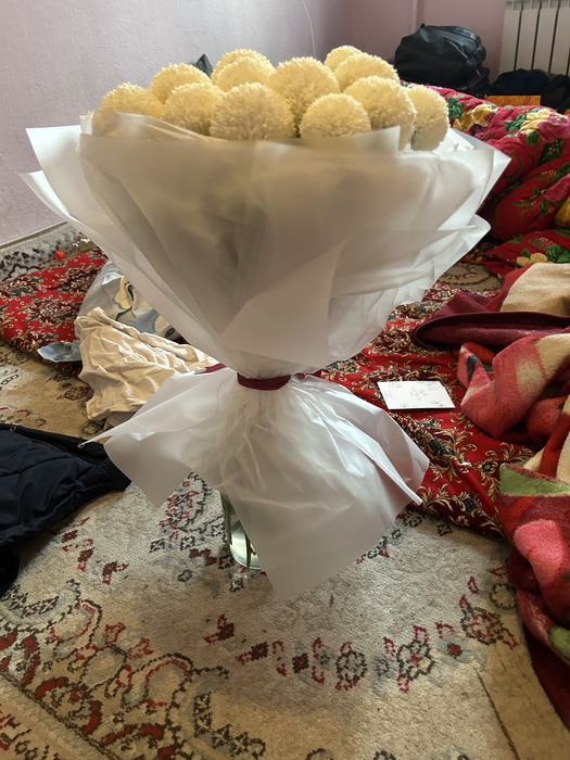 Помпон шар тезірді хризантема