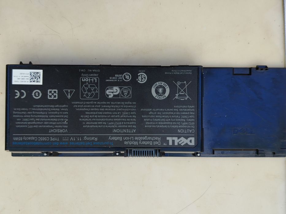 Baterie laptop Dell WH C565C pentru Dell Precision M6400 M6500 Series Fit Part# G102C F678F KR854 8M039 5K145 DW554 P267P 03M190 0KR854 GW337 312-0868