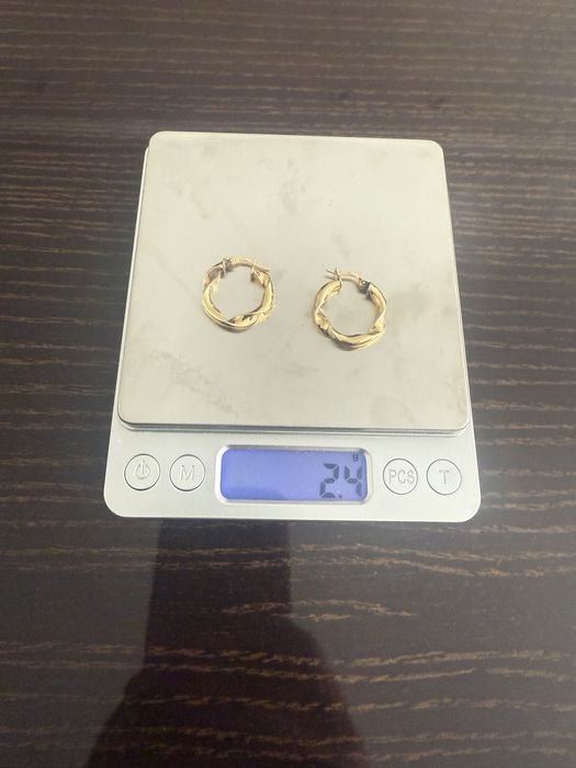 Златни Обици 14к 585 проба