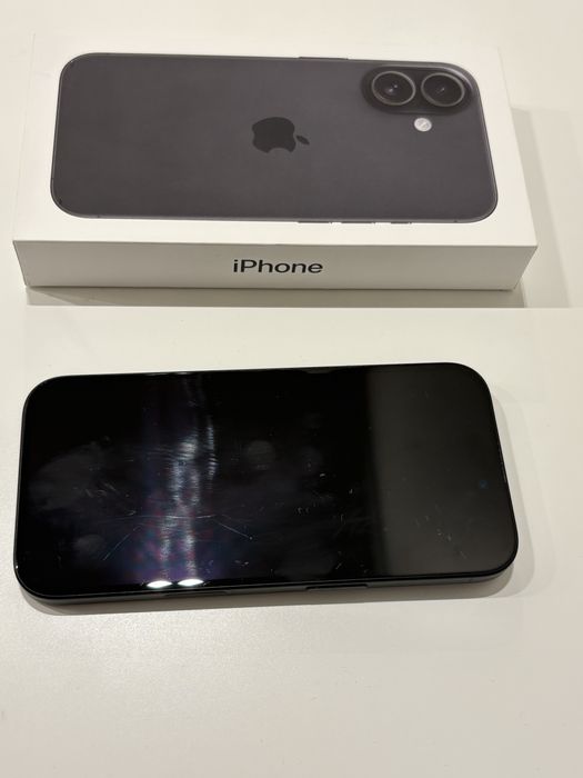 Iphone 16, 128GB, черный