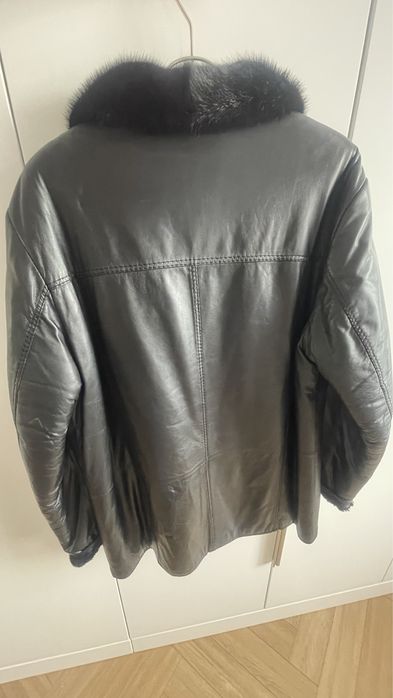 Мужская натуральная дубленка