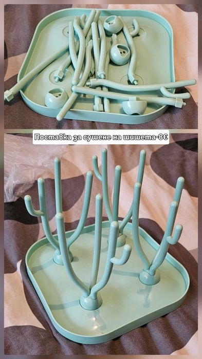 Поставка за сушене на шишета