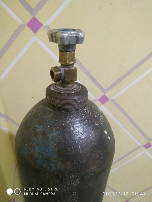 Кислород балон с редуктором