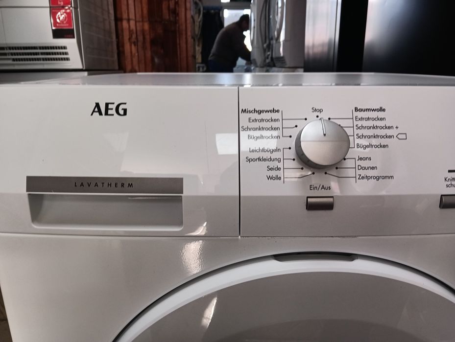 Много икономична сушилня с термопомпа Аег Aeg Protex Plus 8кг A+++ !