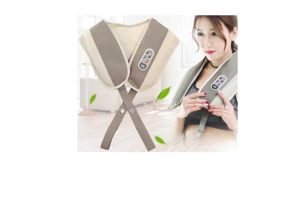 Centura pentru masaj cervical prin tapotaj