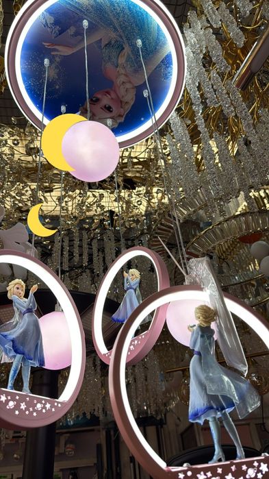 Lustra LED Elsa (Frozen)