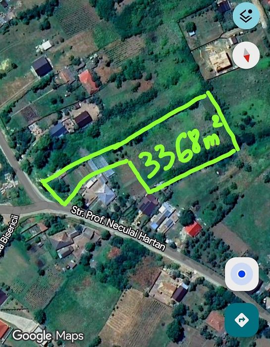 Teren intravilan sat Ciurbesti