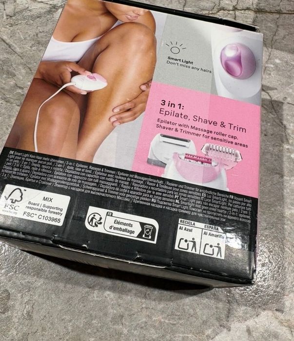 Епилатор Braun 3 в 1 нов
