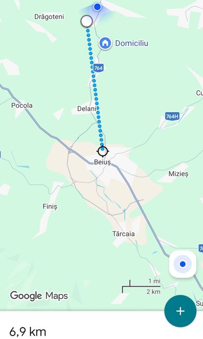 De vanzare 687/ 1374 mp teren cu utilități pt. construire Remetea, Bihor in 2 parcele..