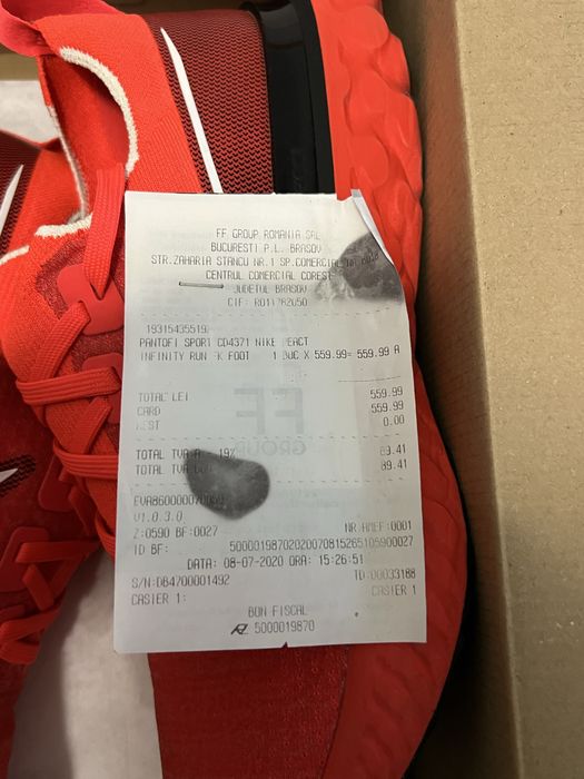 Nike React Infinity Run FK 45.5