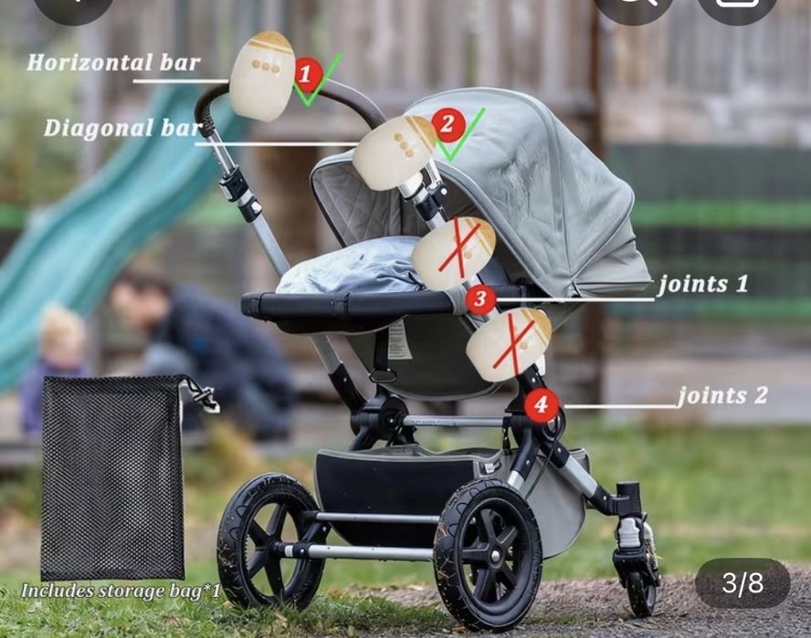 Бебешка люлка с успокояващи звуци