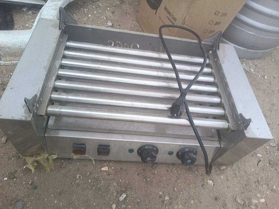 Гриль для сосисок и прижимной гриль