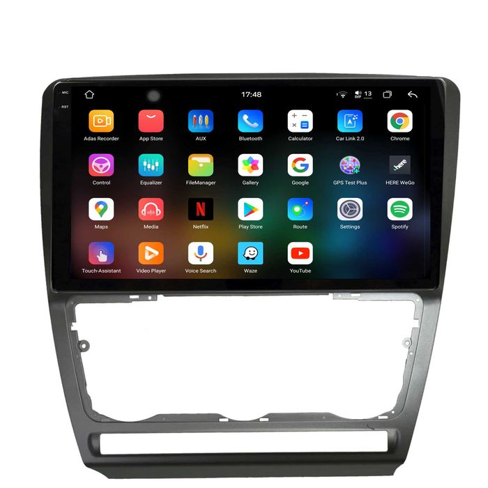 Navigatie Android Dedicata Skoda Octavia 2 (2004-2013) , WiFi, Carplay