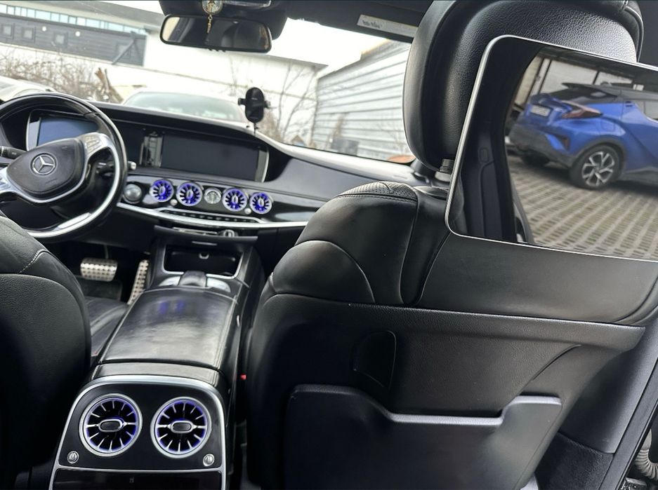 Светещи въздуховоди 64 цвята мерцедес S класа 18-20г w222 духалки лед