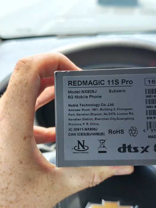 ZTE Nubia Red Magic 11S Pro+ гарантия