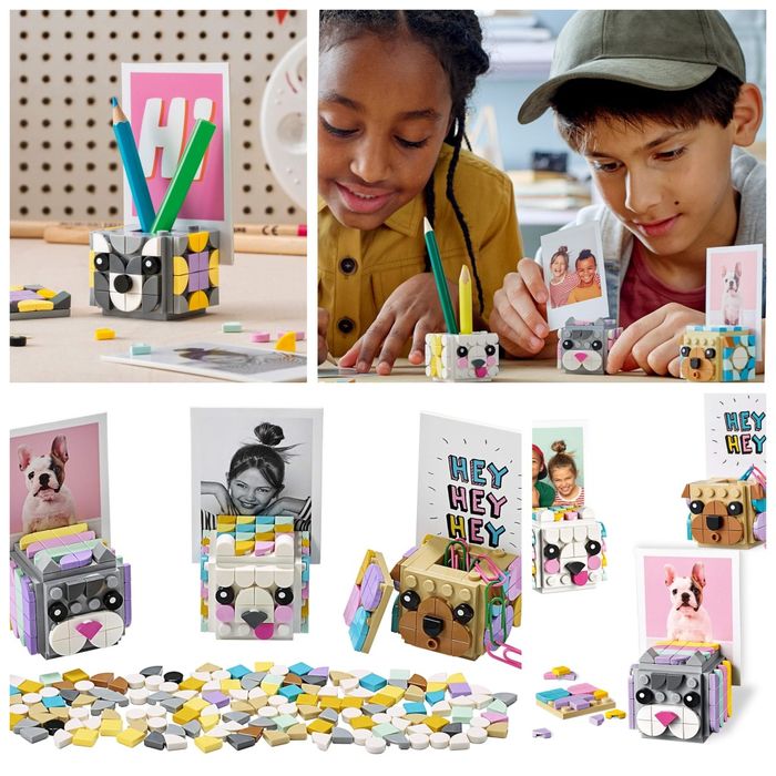 Lego dots Органайзер за бюро, Стойка за бижута, Държачи за снимки