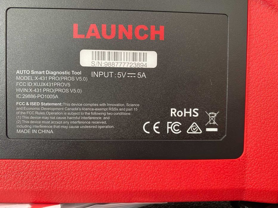 Launch X431 PRO V 5.0 ELITE BT: Dignoza / Tester ORIGINAL ECU CODING